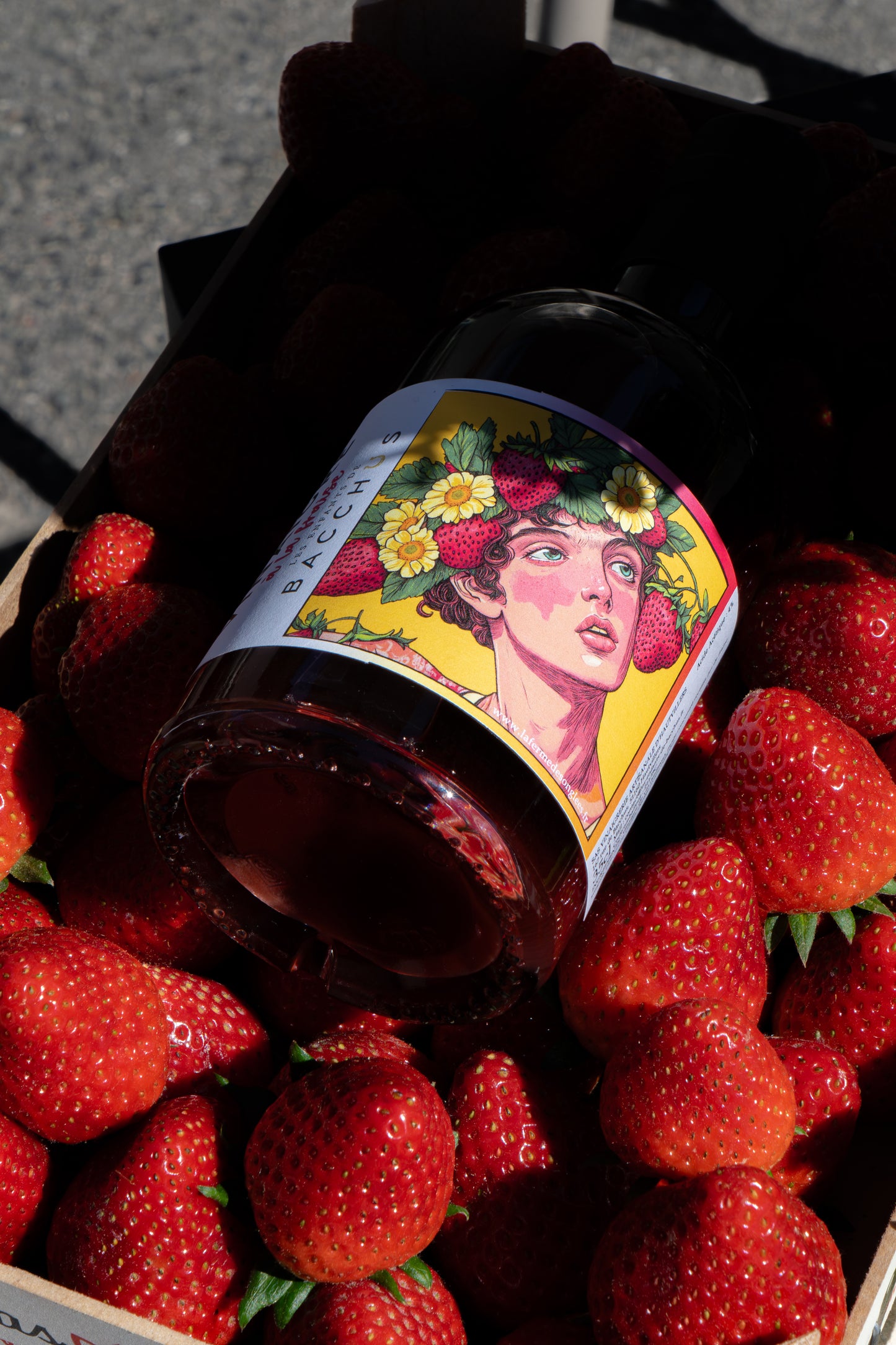 VINAIGRE DE FRAISE x LA FERME DES ONGLEES