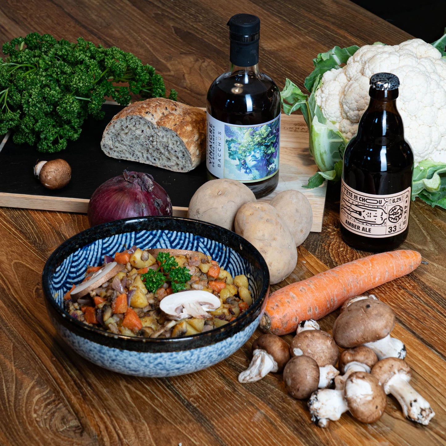 Poêlée rustique de Geoffrey