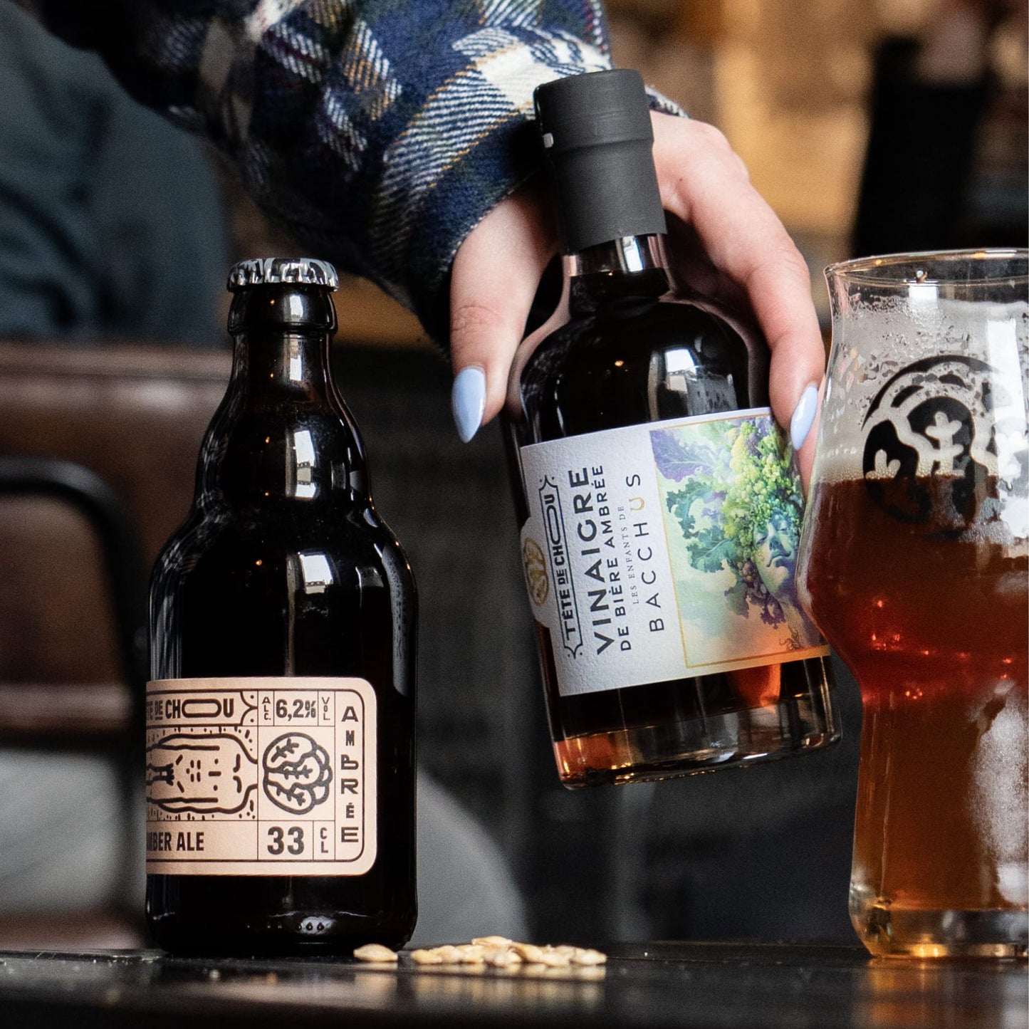 VINAIGRE DE BIÈRE AMBRÉE x BRASSERIE TÊTE DE CHOU