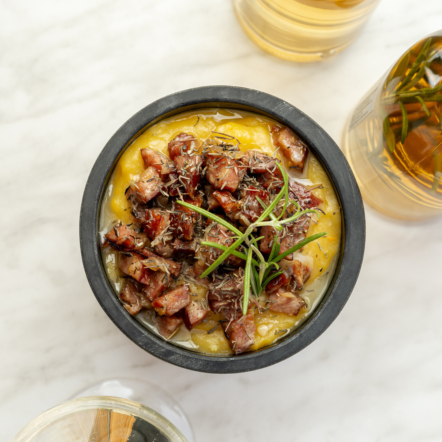 Saucisse purée revisitée